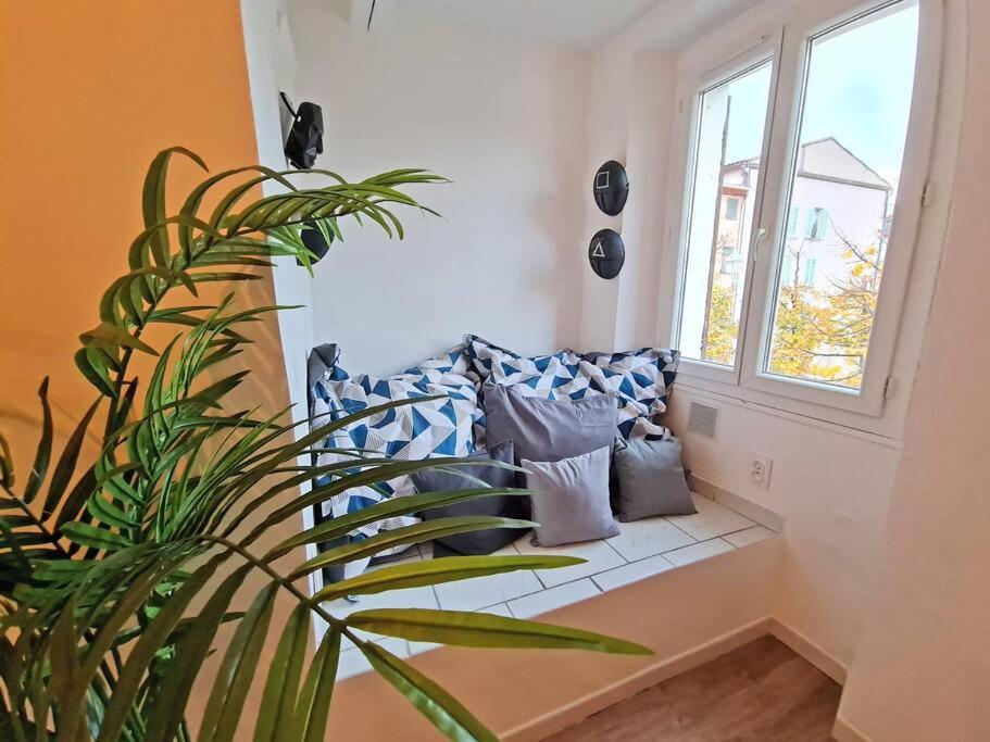 GregBnb-com - T2 Design 43m2 - Toulon Est - Wifi Fibre Exterior foto